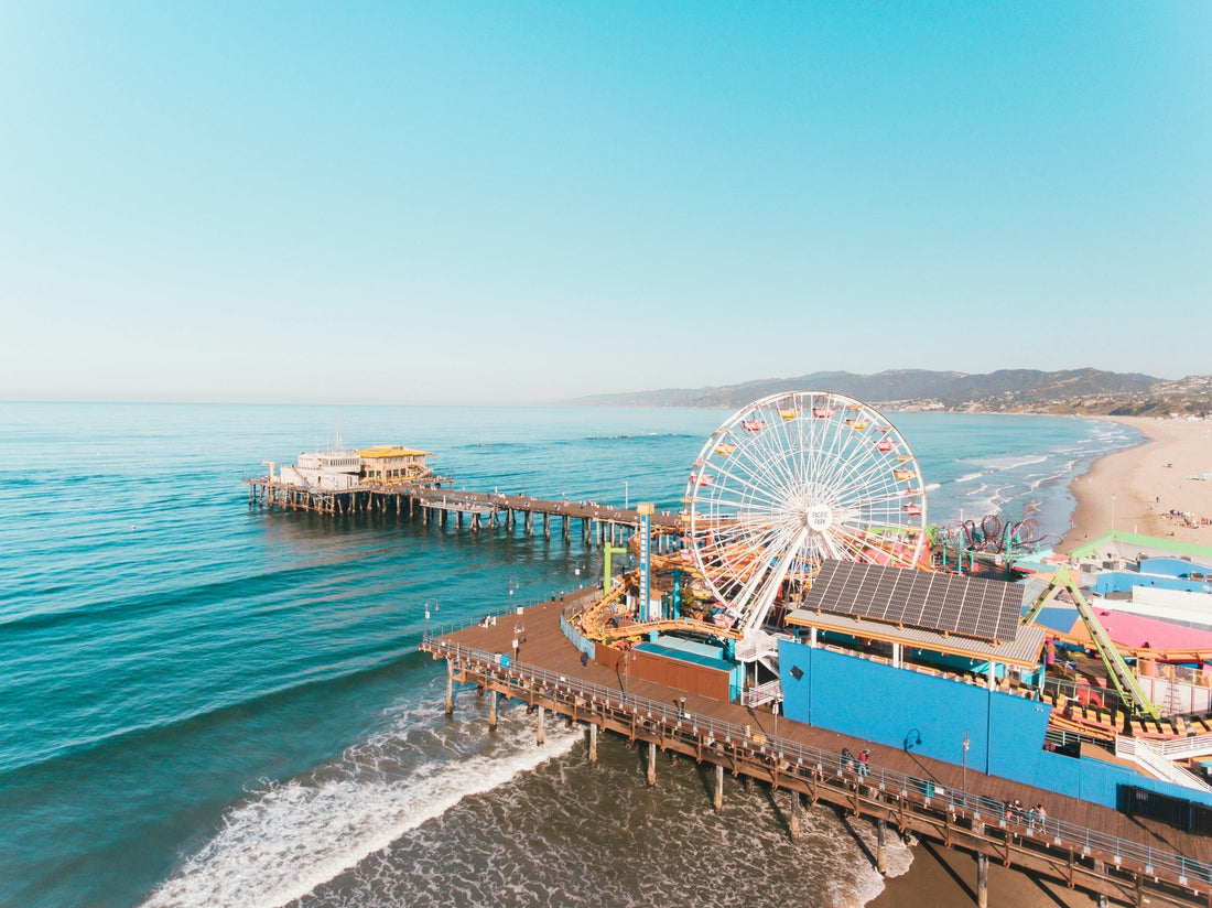 A sun-kissed day in Santa Monica